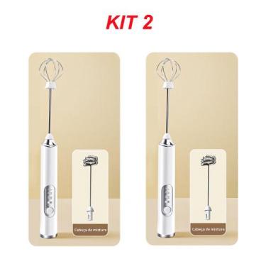 Imagem de Misturador Batedor Mixer Elétrico Para Claras de Ovos Leite Café Clara