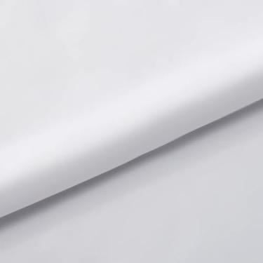 Imagem de Tecido de nylon e elastano da The Yard - 152,4 cm de largura - Elástico em 4 direções para uso ativo, calças de ioga, roupas de banho e toalhas de mesa (branco, pré-corte de 2 jardas)