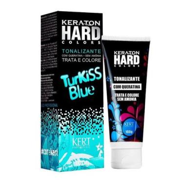 Imagem de Keraton Hard Colors Tonalizante Turkiss Blue 100g - Kert