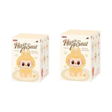 Imagem de Conjunto De Brinquedos Popmart Labubu Monsters Blind Box Da Moda 6pcs 