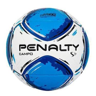 Imagem de Bola Futebol Campo Penalty S11 R2 XXIV, Branco, Azul