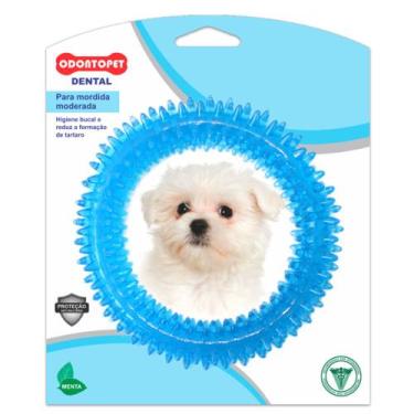 Imagem de Brinquedo Mordedor de Cachorro Super Resistente Dental Argola 7KG Odon