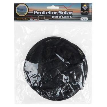 Imagem de Protetor Solar Vidro Lateral Carro Universal Automotivo Ventosa Quebra