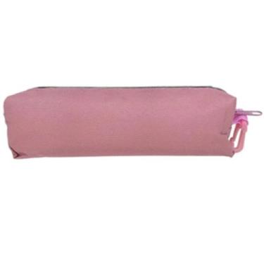 Imagem de Estojo escolar simples liso Daterra, Rosa