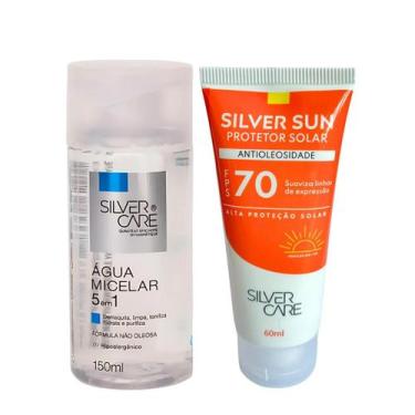 Imagem de Kit Água Micelar + Protetor Solar Facial Antioleosidade - SIlver Care