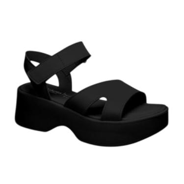 Imagem de Sandália Papete Plataforma Casual Conforto Dakota Y9692 (Preto, BR, Adulto, Numérico, 36)