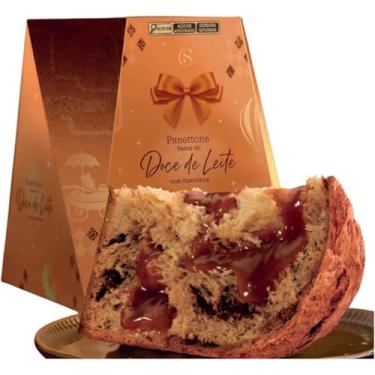 Imagem de Panetone Doce de Leite com Speculoos Cacau Show 580grs