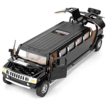 Imagem de Modelo de carro LOVEPOSELY Hummer H2 em escala 1:32 com som e luz