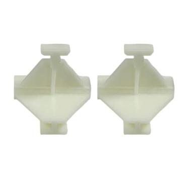 Imagem de Sevomie WPW10671904 W10671904 Clipe de suporte de cesta de talheres compatível com lava-louças Whirlpool - Conjunto de 2