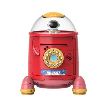 Imagem de Coin Bank Smart Rocket Home Cofrinho para crianças