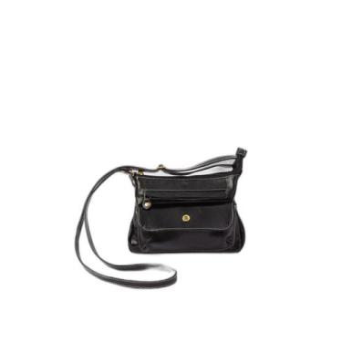 Imagem de Bolsa Selma Transversal Feminina Tiracolo Em Couro Legitimo - Betania 