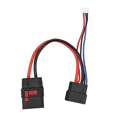 Imagem de HUIOP Cabo Conector de Bateria de Carro RC, Conector Antifaísca Alta Corrente, Alta Capacidade, Ciclo Vida Longo, Mais Tempo Execução, Mais Tempo Diversão, Fio Silicone