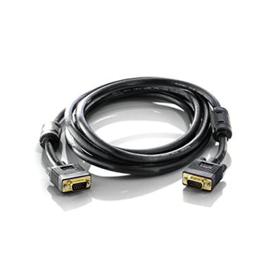 Imagem de Cabo de Vídeo VGA PlusCable 3Metros PC-MON3002 - SVGA com Filtro anti interferência