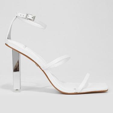 Imagem de Sandália Couro Carrano Salto Fino Espelho Feminina-Feminino