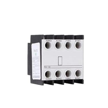 Imagem de Blocos de contato auxiliares do contator CA F4-02 F4-22 F4-11 F4-13 Contator correspondente CJX2 2N/O+2N/C F4-20 (Cor: 1NO3NC)