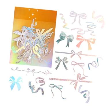 Imagem de Acouto 45 Pçs Bonito Bowknot Scrapbook Adesivos Forte Adesão Decalques Planejador de Animais de Estimação para Diário Diy, álbum de Fotos, Artesanato