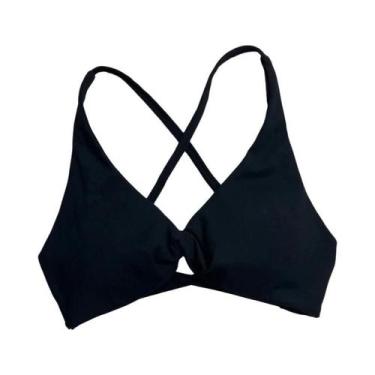 Imagem de Top De Yoga Com Almofada Para Mulheres, Sutiã Esportivo Com Costas Cru