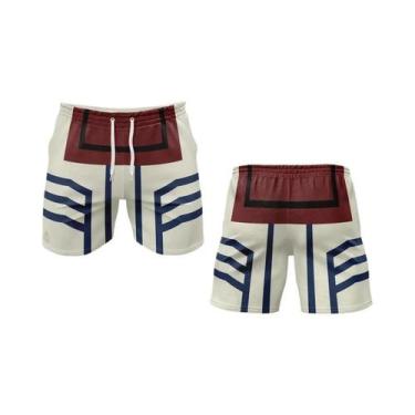 Imagem de Shorts De Praia Esportivos Impressos Em 3D De Secagem Rápida Para Verã