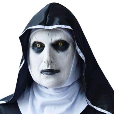 Imagem de Máscara de cosplay: freira de látex, Halloween, carnaval, Páscoa, tama