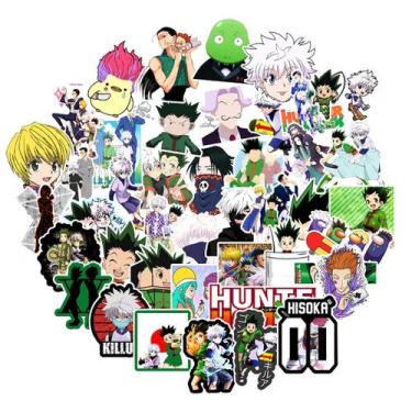 Imagem de Adesivos Hunters Anime Hunters 100 unidades de PVC impermeável - yiwei