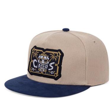 Imagem de Boné de beisebol anime masculino feminino ajustável de algodão preto -