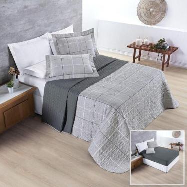 Imagem de Cobre Leito + Jogo De Cama Avere 200 Fios Queen 06 Peças 100% Poliéste