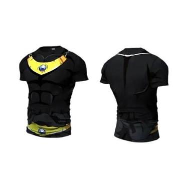 Imagem de Camiseta Masculina De Verão Para Cosplay, Fitness, Corrida, Gola Redon