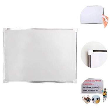 Imagem de Lousa Magnética Quadro Branco para escritorio Com Moldura 30x40cm - Ri