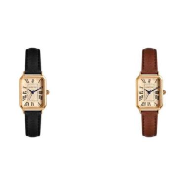 Imagem de Relógio De Pulso Feminino Retrô Com Mostrador Digital, Pulseira De Cou