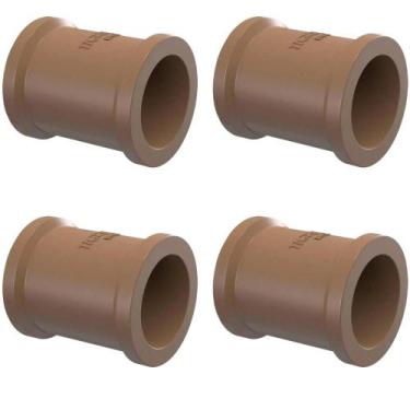 Imagem de Kit 4 Luva Soldavel Tigre 50mm PVC P/ Instalacao Hidraulica