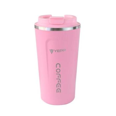 Imagem de Copo isotérmico de inox com tampa 510ml café chá quente frio - Yepp, R