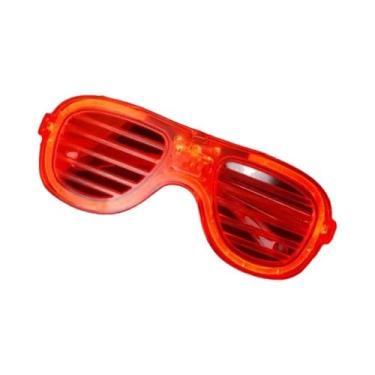Imagem de Óculos De LED Neon Piscantes Luminosos Para Festas, Bares, Shows E Ade