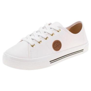 Imagem de Tênis feminino casual moleca - 5667302, Branco, 35