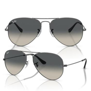 Imagem de Óculos De Sol Ray Ban Aviator Gradient RB3025 Tamanho 58