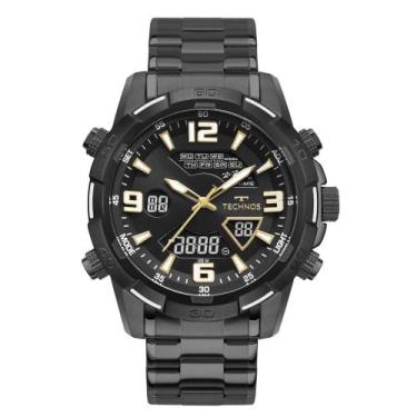 Imagem de Relógio TECHNOS skydiver masculino anadigi preto W23305ADB/1P