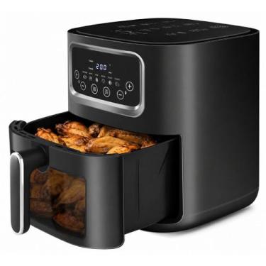 Imagem de Fritadeira Elétrica Sem Óleo Digital 10 Litros Airfryer Air Fry Grande
