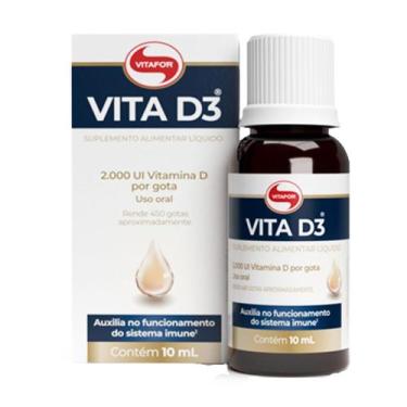 Imagem de Vitamina D em Gotas Vita D3 2000ui 10ml Vitafor