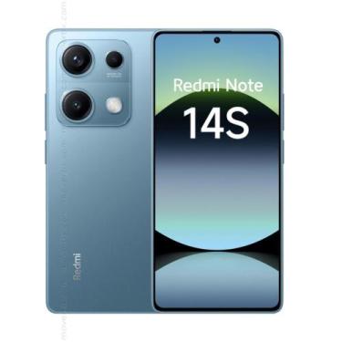 Imagem de Smartphone RedmiNote 14S 256GB 8GB RAM Global, Bateria 5000mAh, Câmera