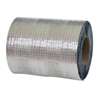 Imagem de Fita Manta Asfáltica Auto Adesiva Aluminizada 20Cm X 10M
