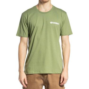 Imagem de Camiseta Element Blazin Chest Color Verde Militar