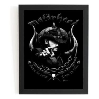 Imagem de Quadro Decorativo Lemmy Motorhead Rock Arte - Fanarte