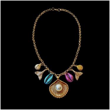 Imagem de Colar Concha Com Perola