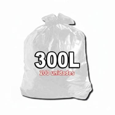 Imagem de Saco De Lixo Transp 300l Resistência Média 4 Micra 200 Unid