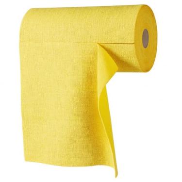 Imagem de Rolo de Microfibra Panos Roll 30x30cm 200GSM Amarelo pano microfibra para Limpeza Geral, Lavável e Reutilizável