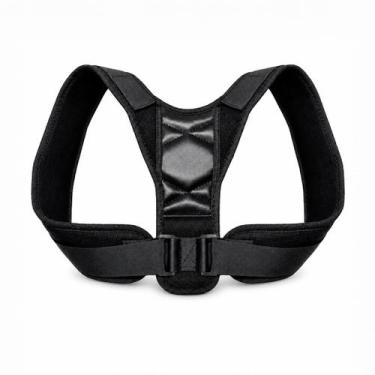 Imagem de Corretor Postural Ajustável para Coluna e Ombros com Suporte de Costas