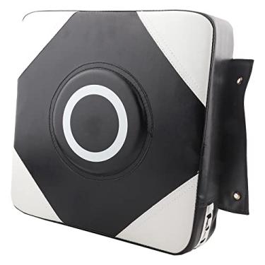 Imagem de Boxing Target Wall Fighting Pad, Bolsa de Treinamento Pu Wall Punch Saco Com Esponja de PE e Fivela de Cobre para Taekown (Preto e branco)