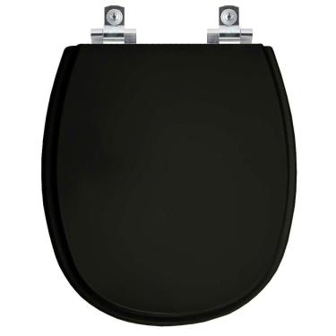 Imagem de Assento Sanitário Soft Close Loren One Preto Para Vaso Lorenzetti