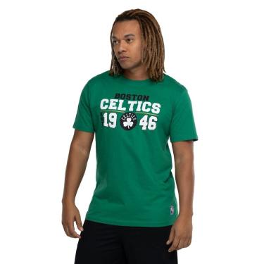 Imagem de Camiseta do Boston Celtics Masculina NBA Manga Curta Decade NB951