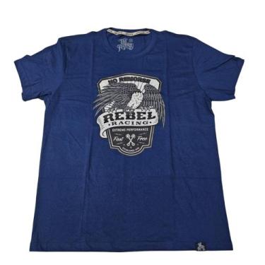 Imagem de Camiseta Moto Caveira Motoqueiro Harley Blusa Adulto Unissex Bo3130 - 