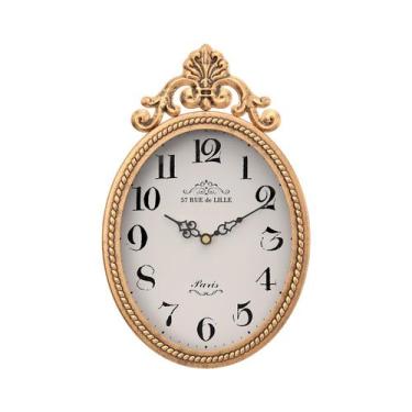 Imagem de Relógio de parede Abdurey Small French Retro Antique Gold Vintage
